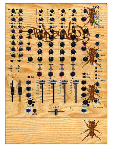 Allen and Heath XONE 92 Skin Thudrumble Wood